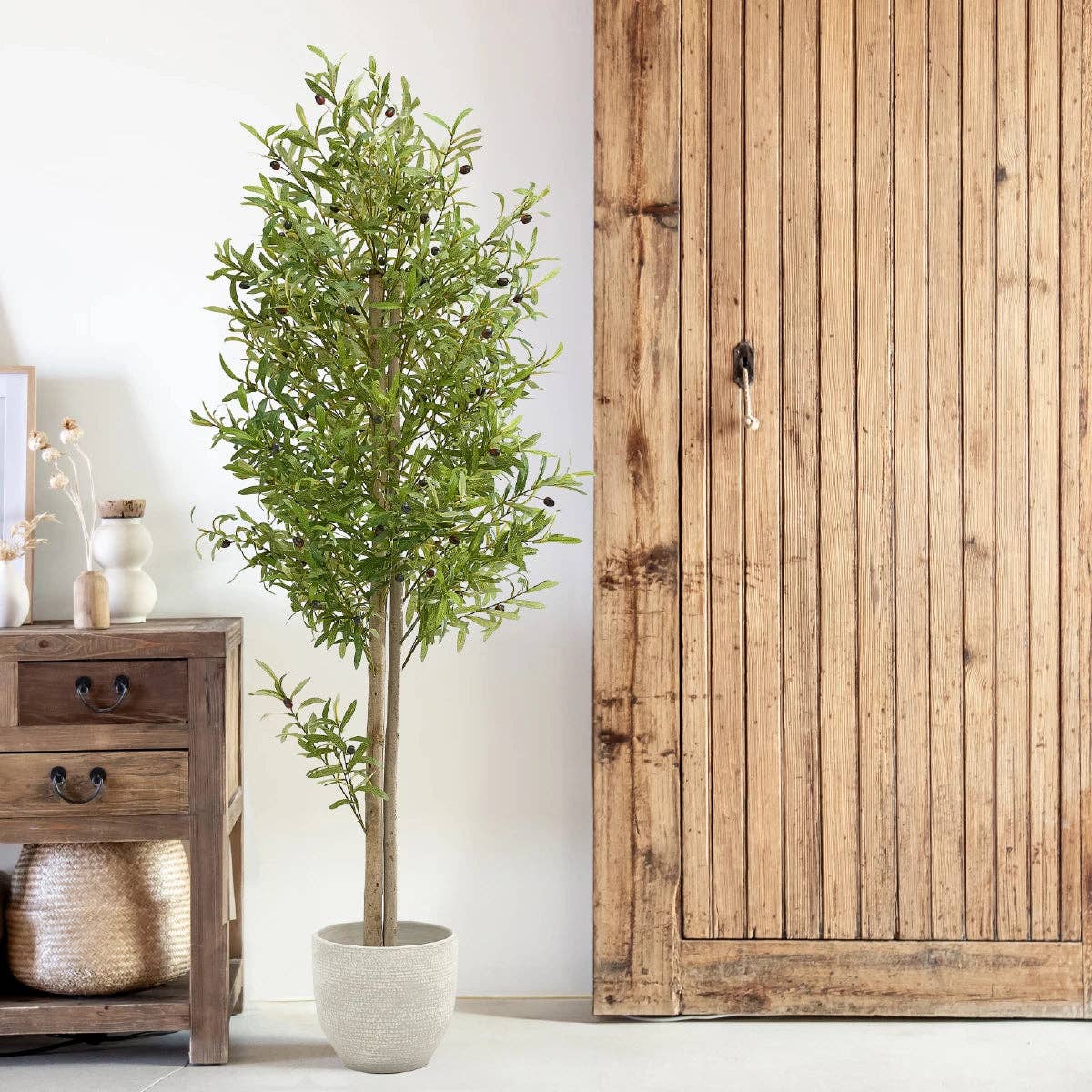 6' Artificial Olive Tree
