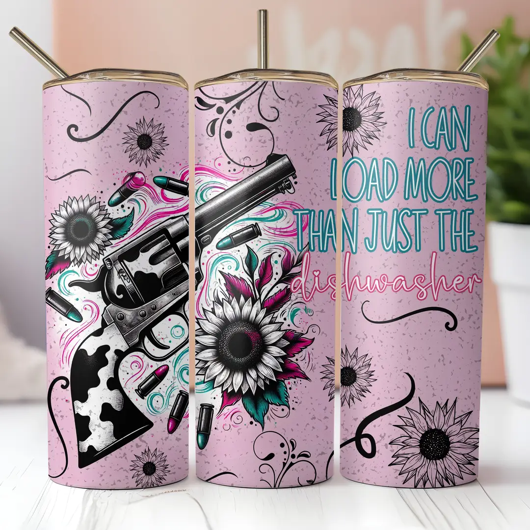 Load More than a Dishwasher 20oz Skinny Tumbler