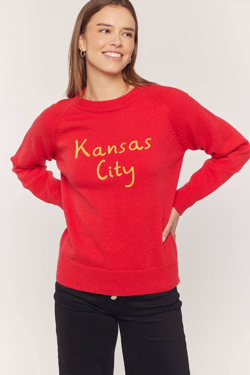 Kansas City Long Sleeve Knit Top