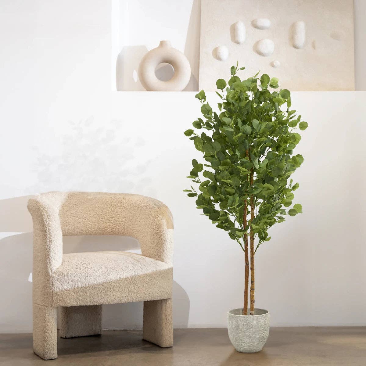 5' Artificial Eucalyptus Tree