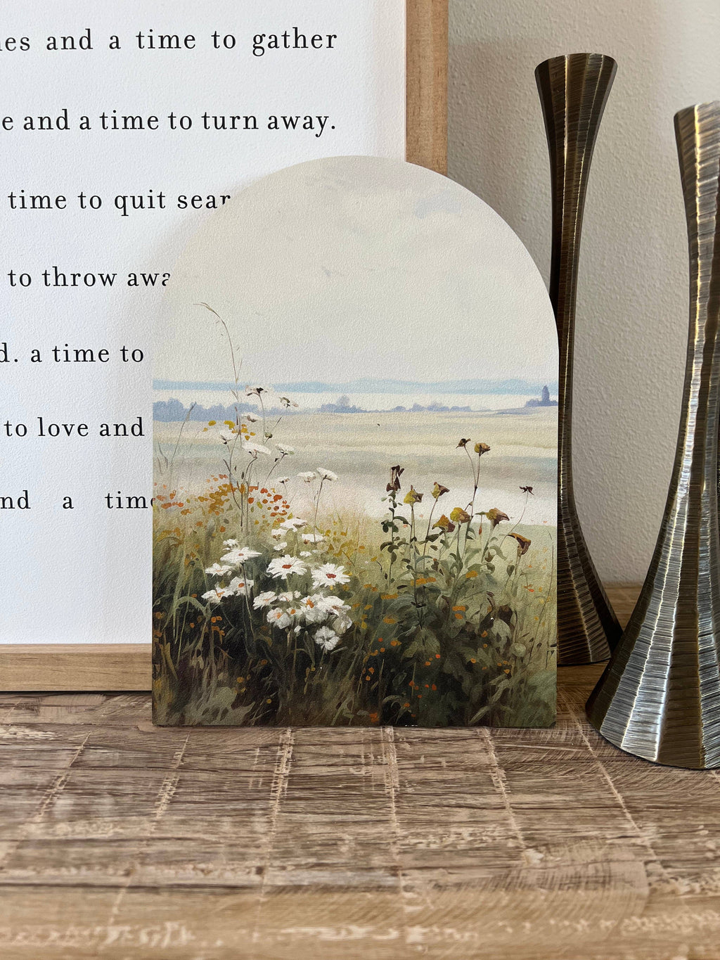 Josephine, Wood Arch | Spring Decor Art