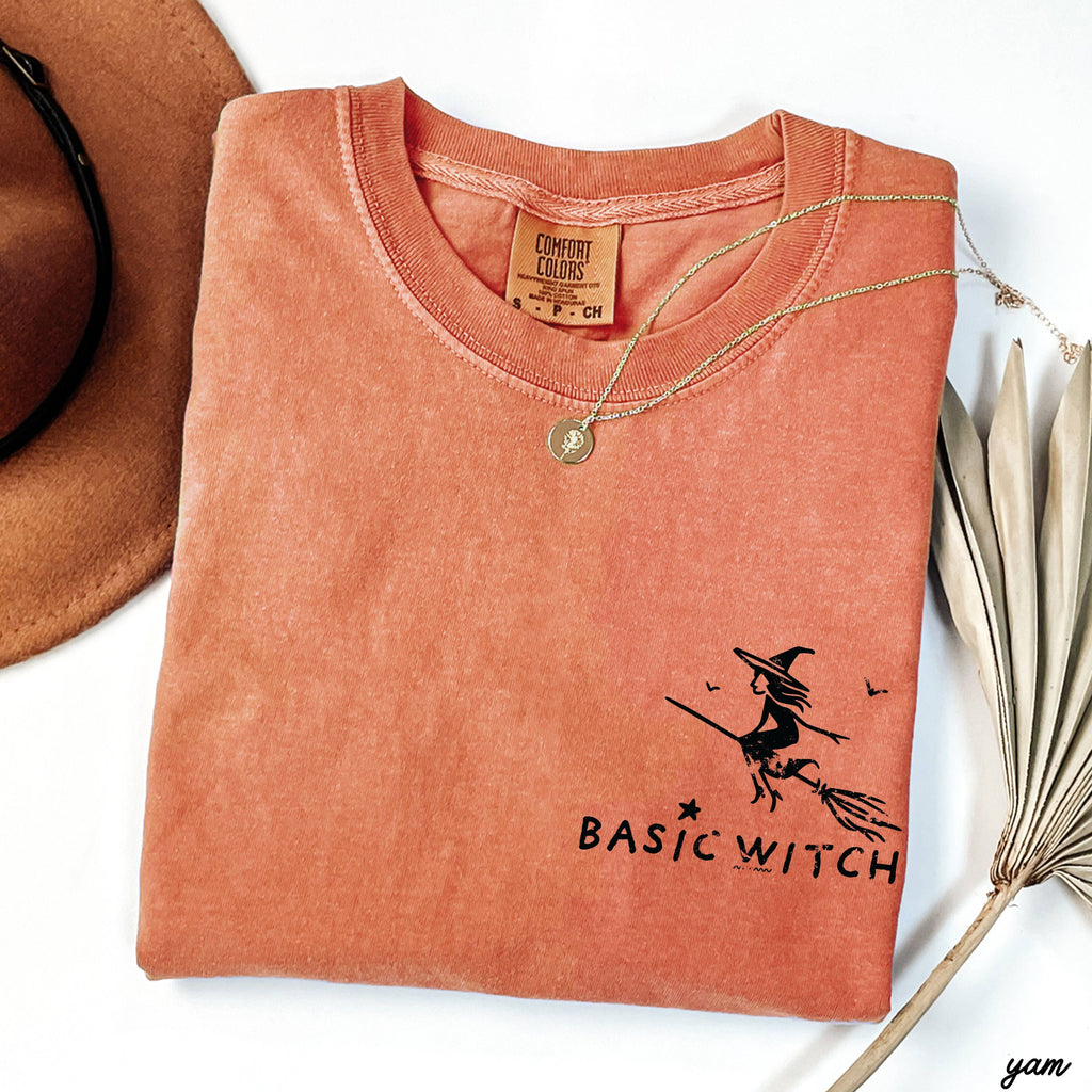 Pocket Basic Witch Graphic Tee