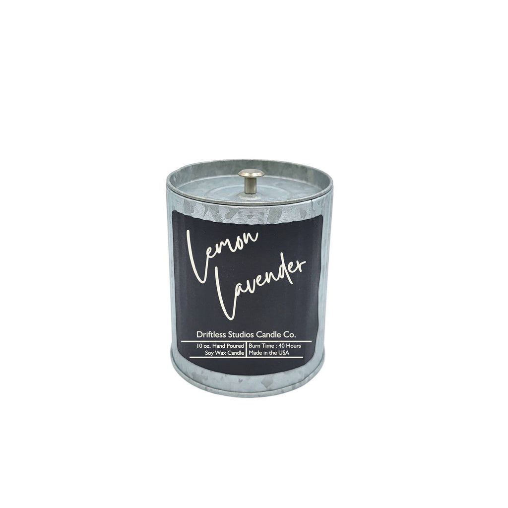 Lemon Lavender Rustic Farmhouse Soy Wax Candles