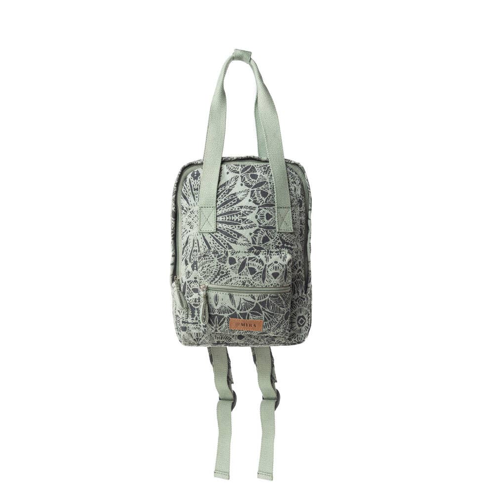Juniper Bloom Backpack in Forest Lace Myra Bag