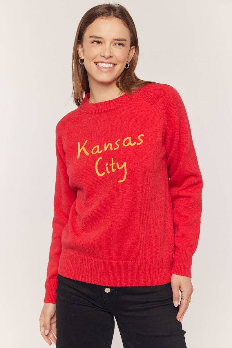 Kansas City Long Sleeve Knit Top