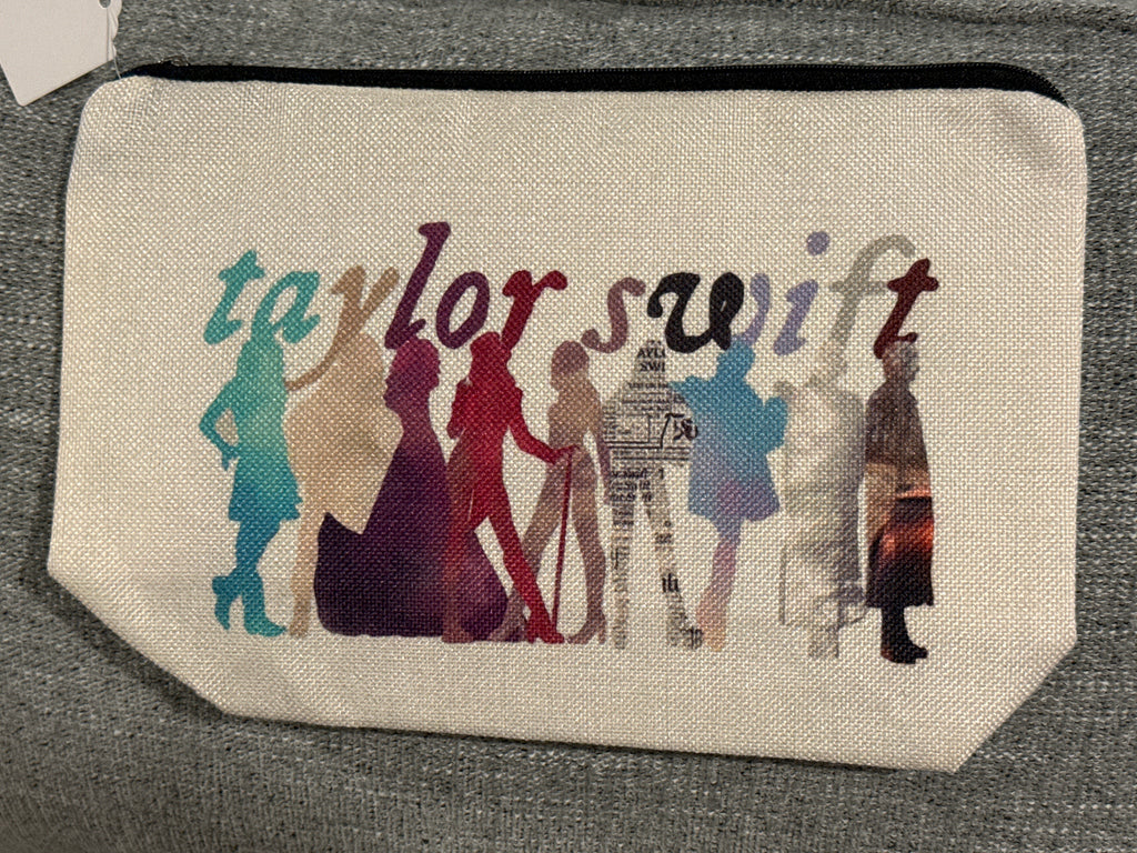 The Eras Tour Taylor Swift Canvas Makeup / Cosmetic Bag