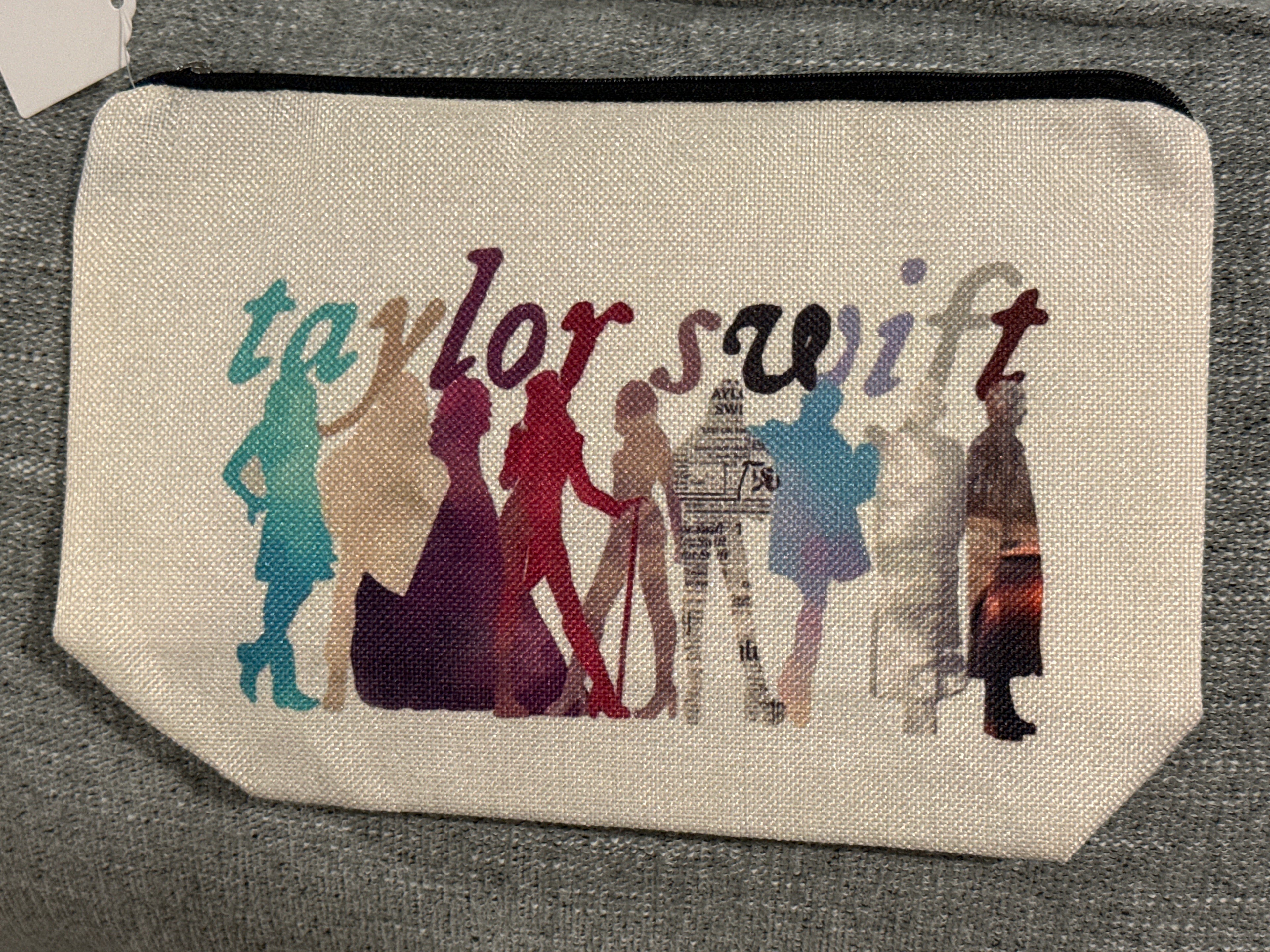 The Eras Tour Taylor Swift Canvas Makeup / Cosmetic Bag