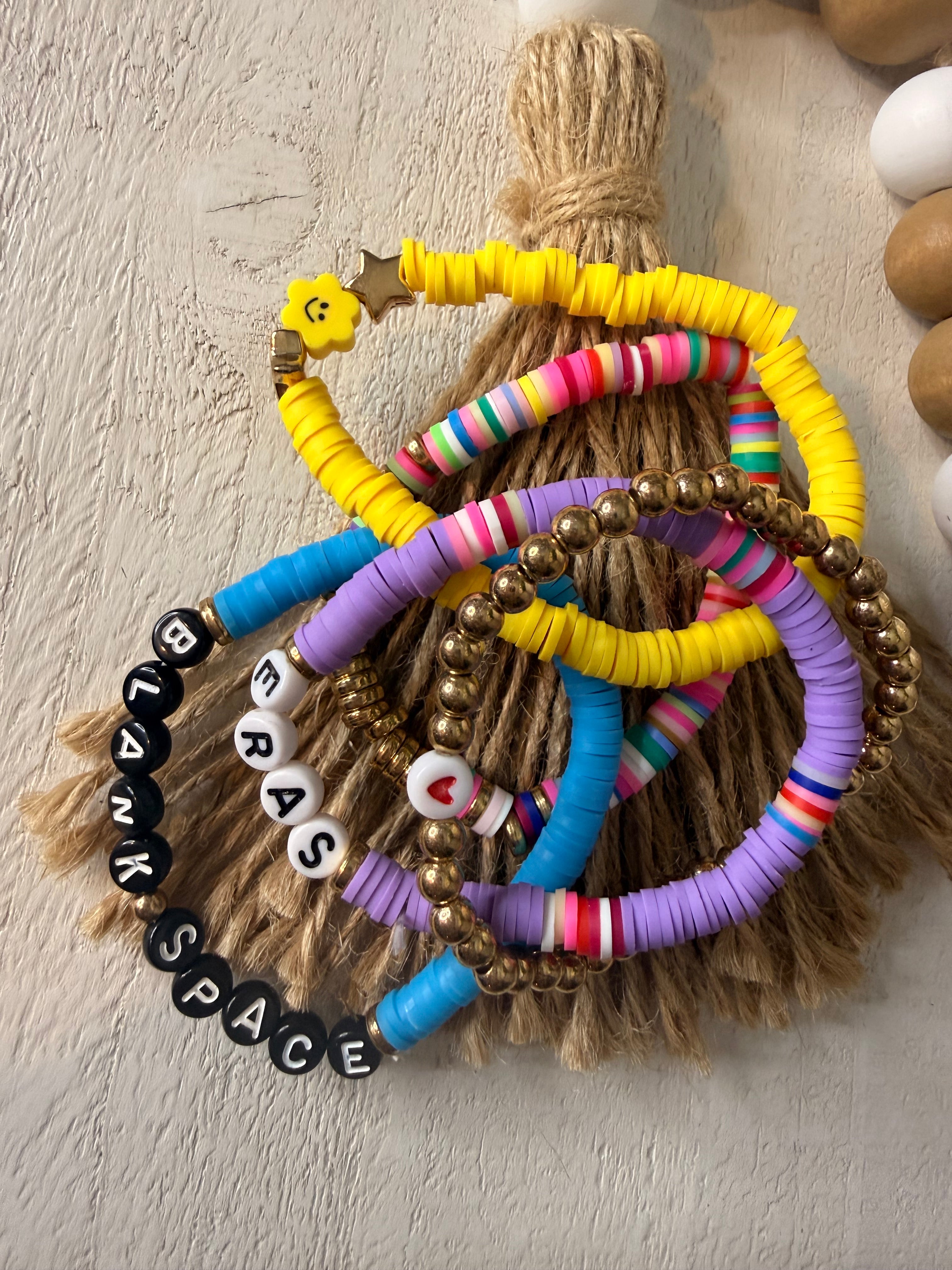 TS Stretch beaded Bracelet Sets