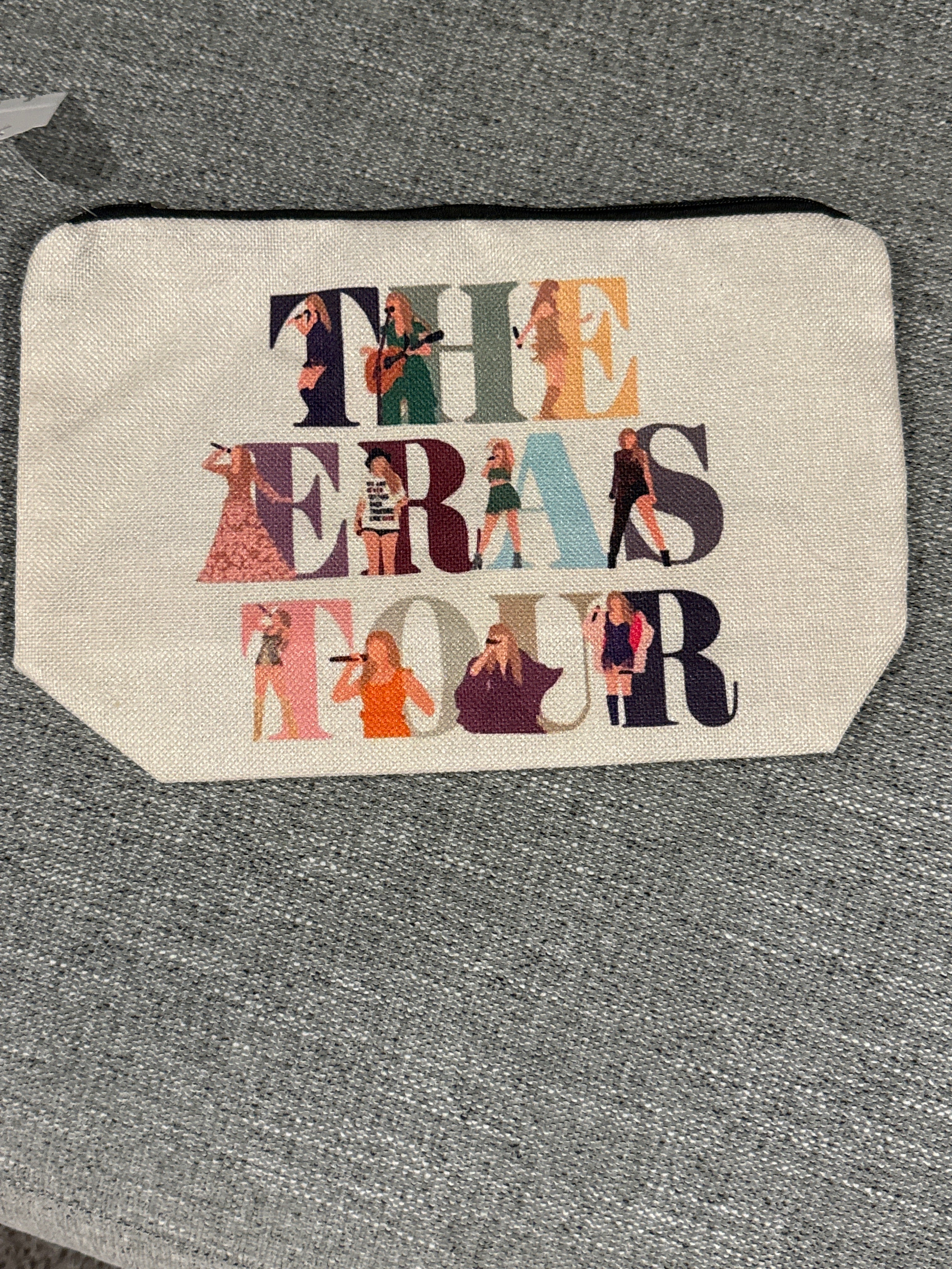 Taylor Swift Canvas Makeup / Cosmetic Bag