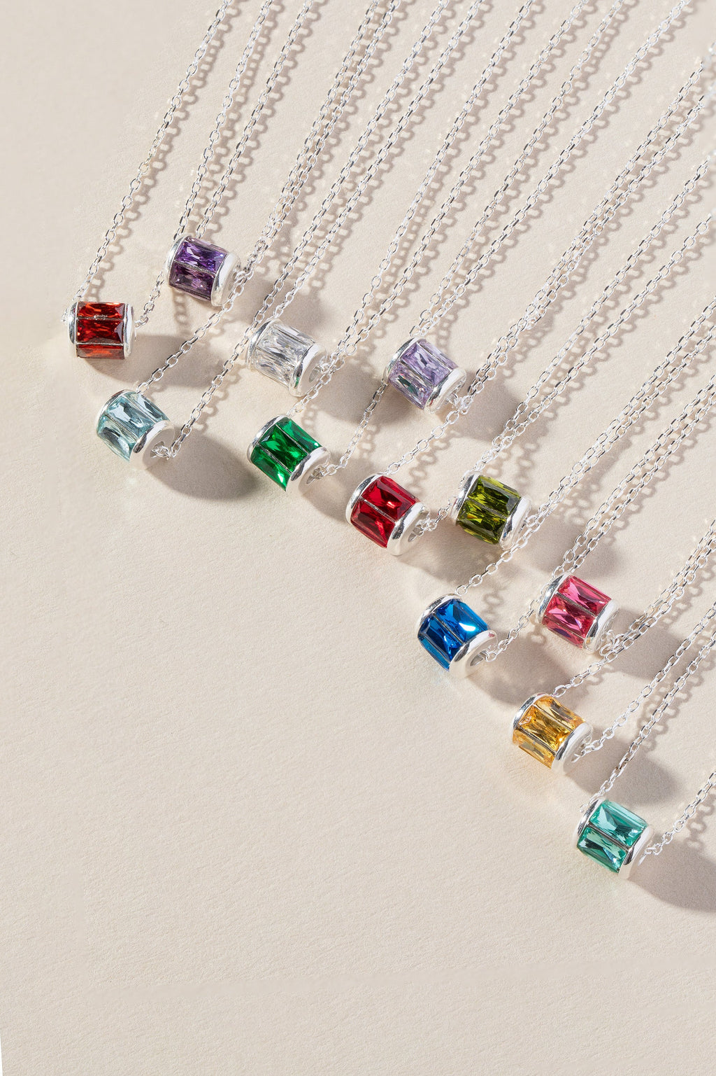 October Birthstone Precious Pendant Necklace