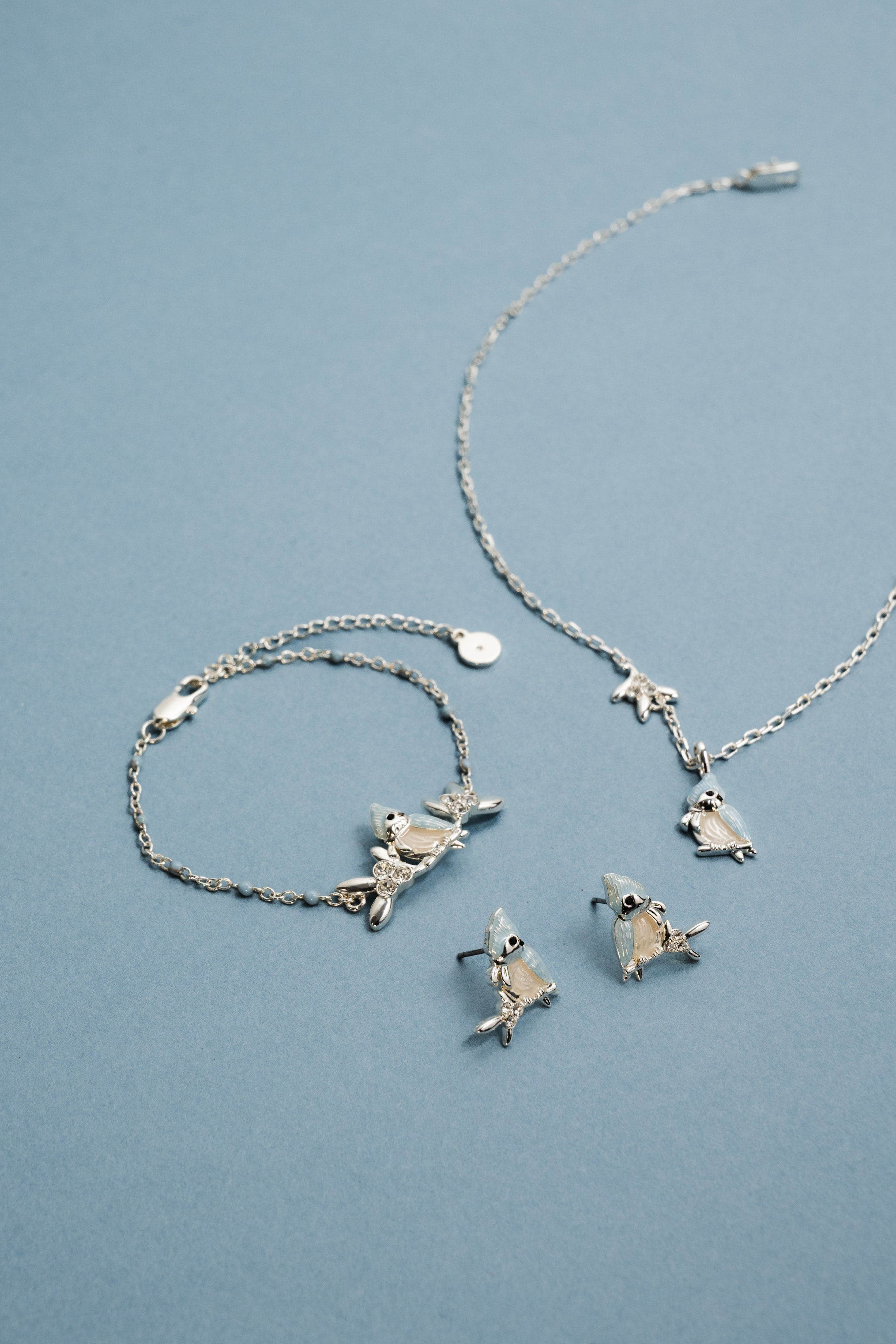 Tufted Titmouse Bird Bracelet