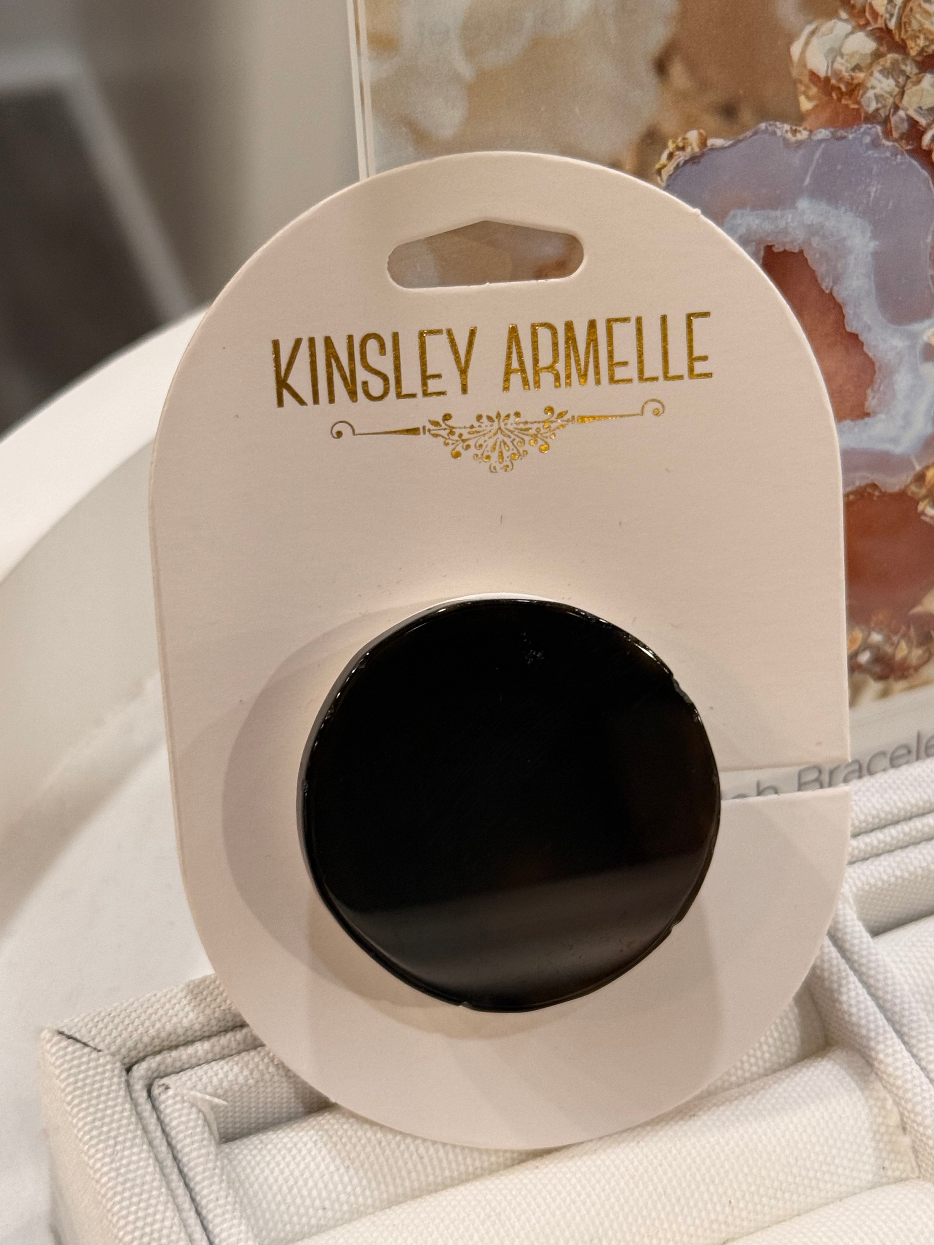 Kinsley Armelle Black Slate Phone Socket