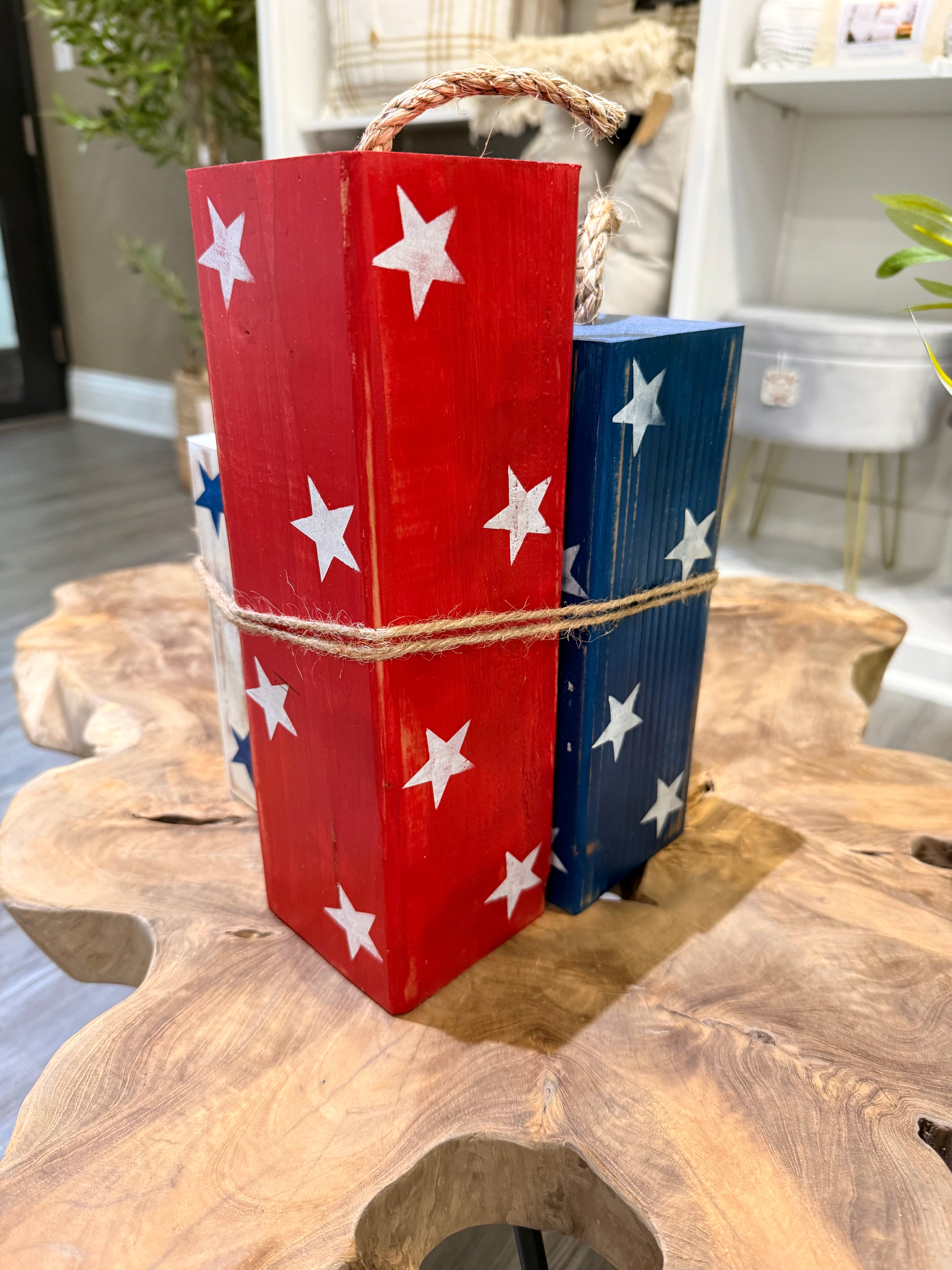 Patriotic Firecrackers Set of 3