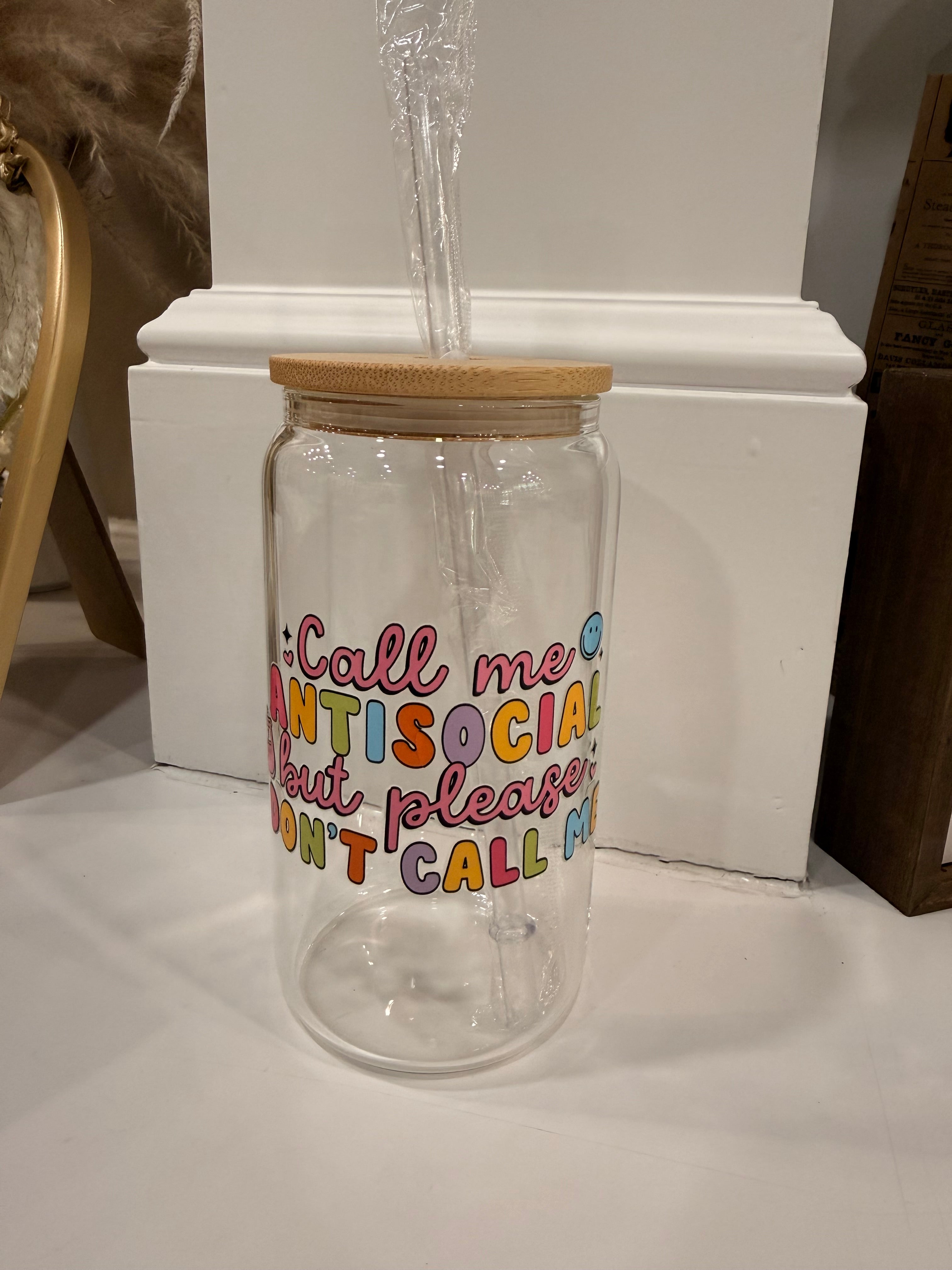 Snarky Sassy Funny Clear Libbey Glass 16oz