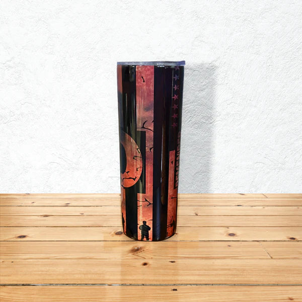 R.E.D. Remember Everyone Deloyed Military 20oz Skinny Tumbler