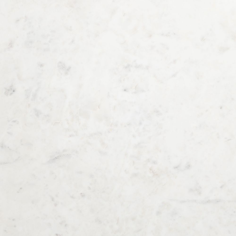 Bild White Marble Top Round Side Table
