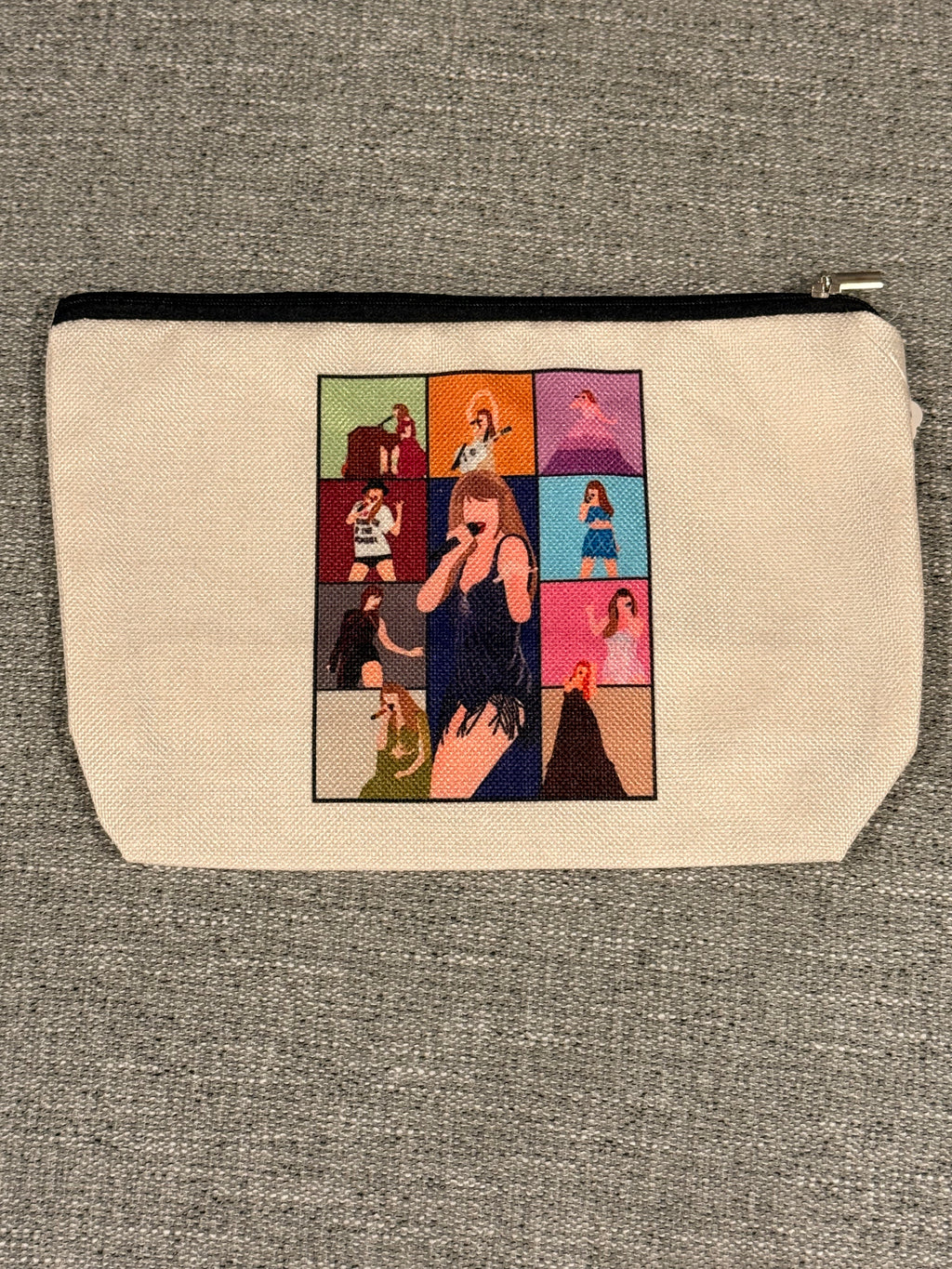 The Eras Tour Taylor Swift Canvas Makeup / Cosmetic Bag