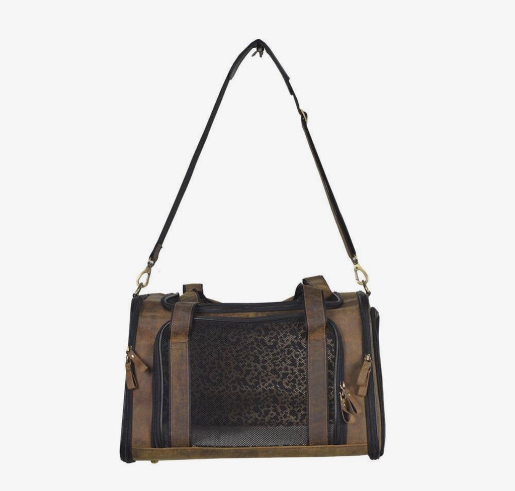 Odin Leather Dog Bag Myra