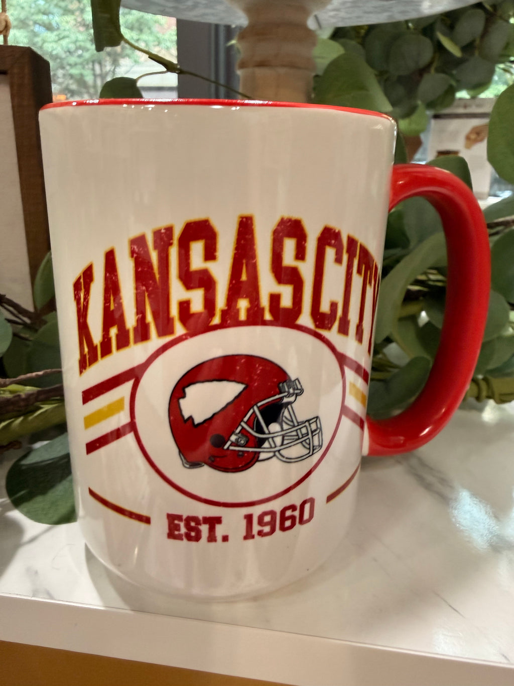 Kansas City Chiefs Est 1960 Coffee Mug