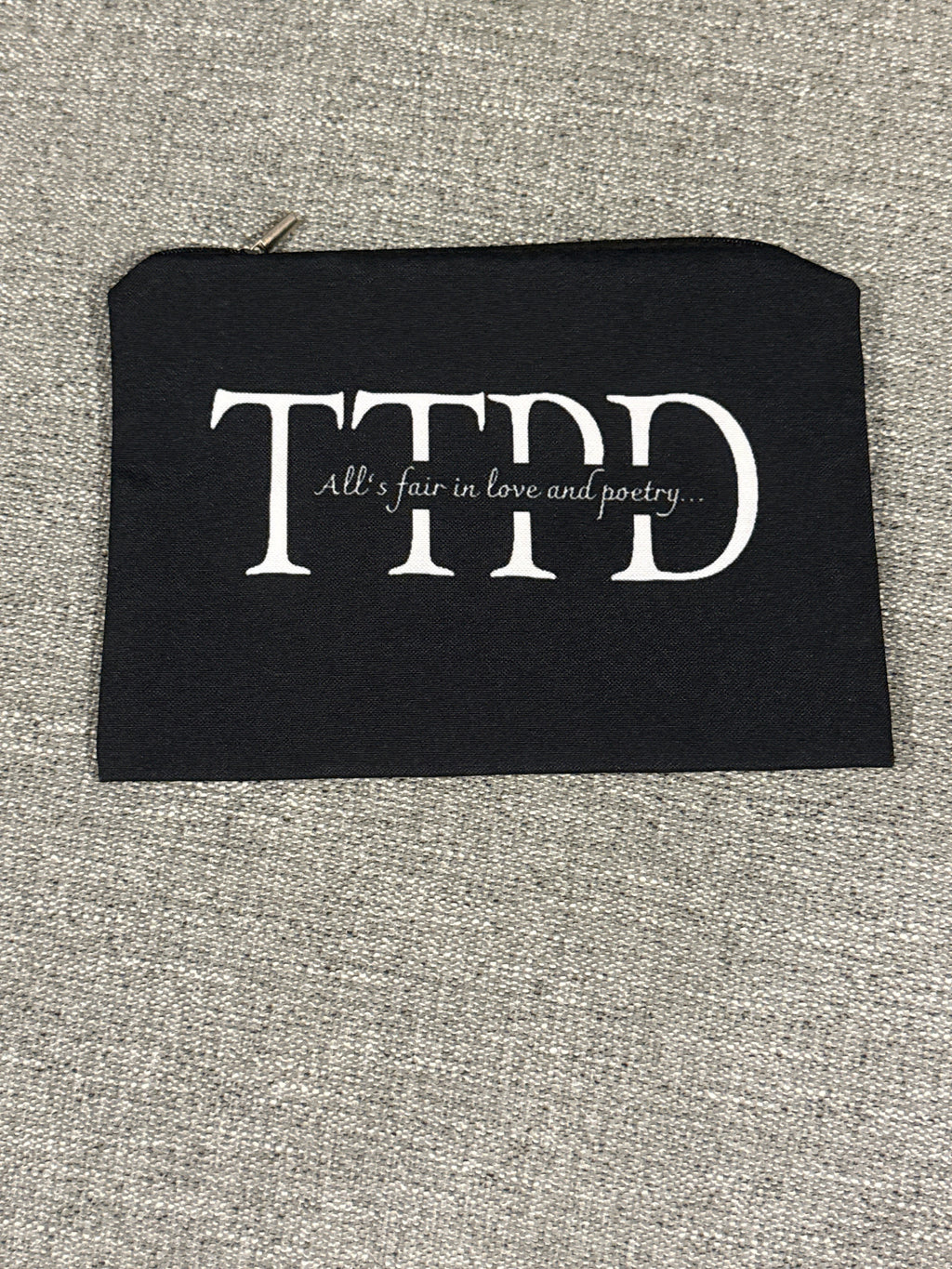 TTPD Taylor Swift Canvas Makeup / Cosmetic Bag