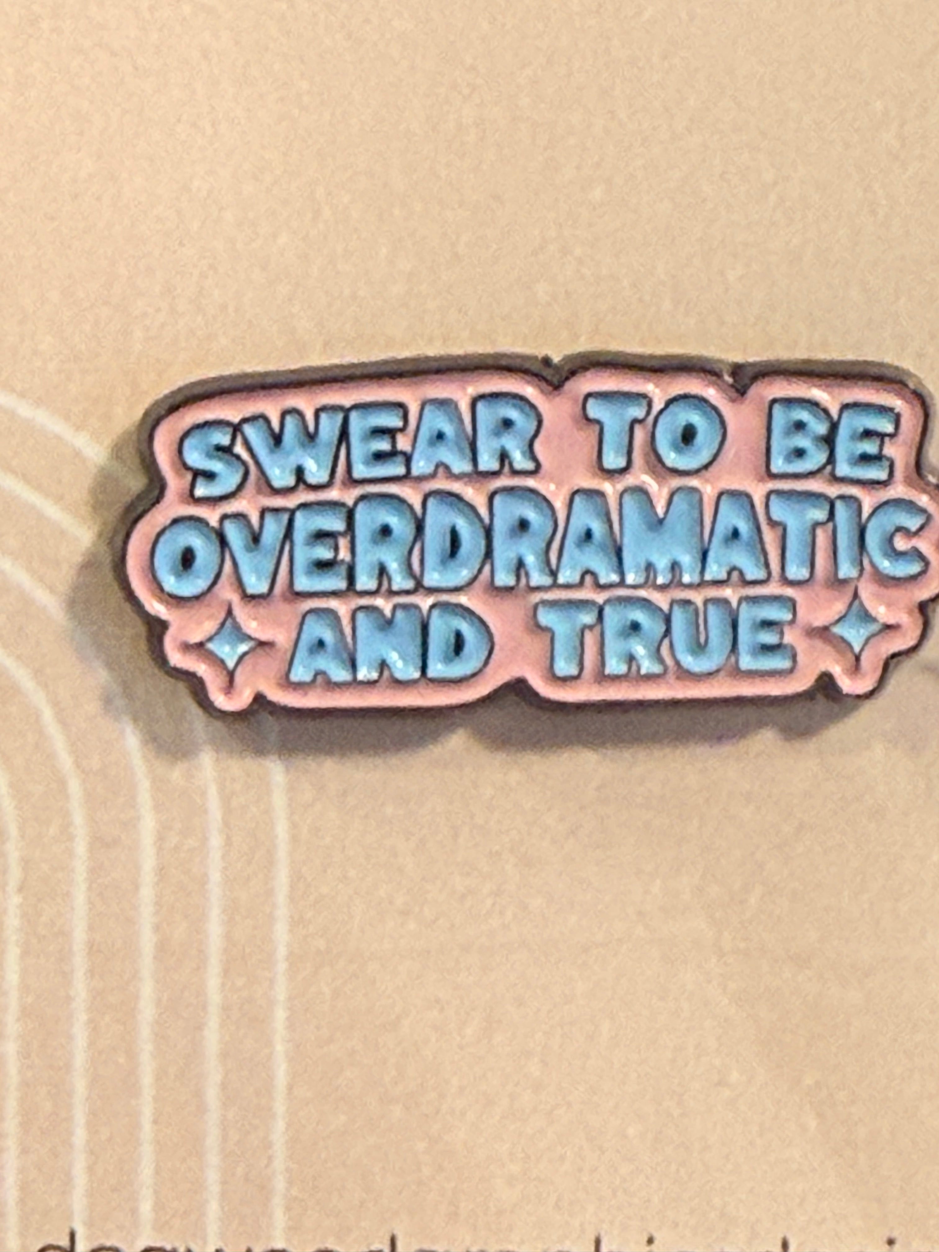 Taylor Swift Lyrics Pin / Brooch