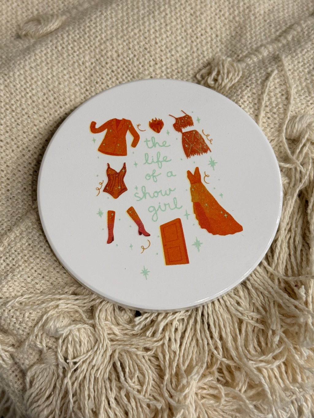 TLOASG Outfits TS Ceramic Coaster