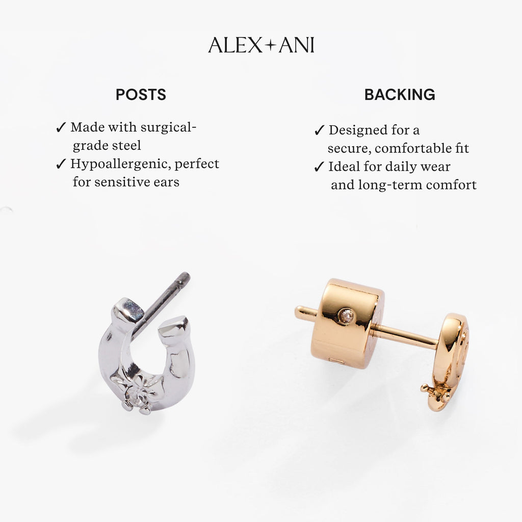 Mushroom Earring Duo Set