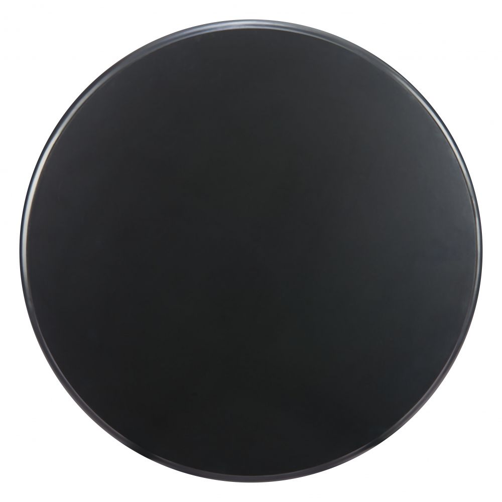 Gocce Wood Black Side Table