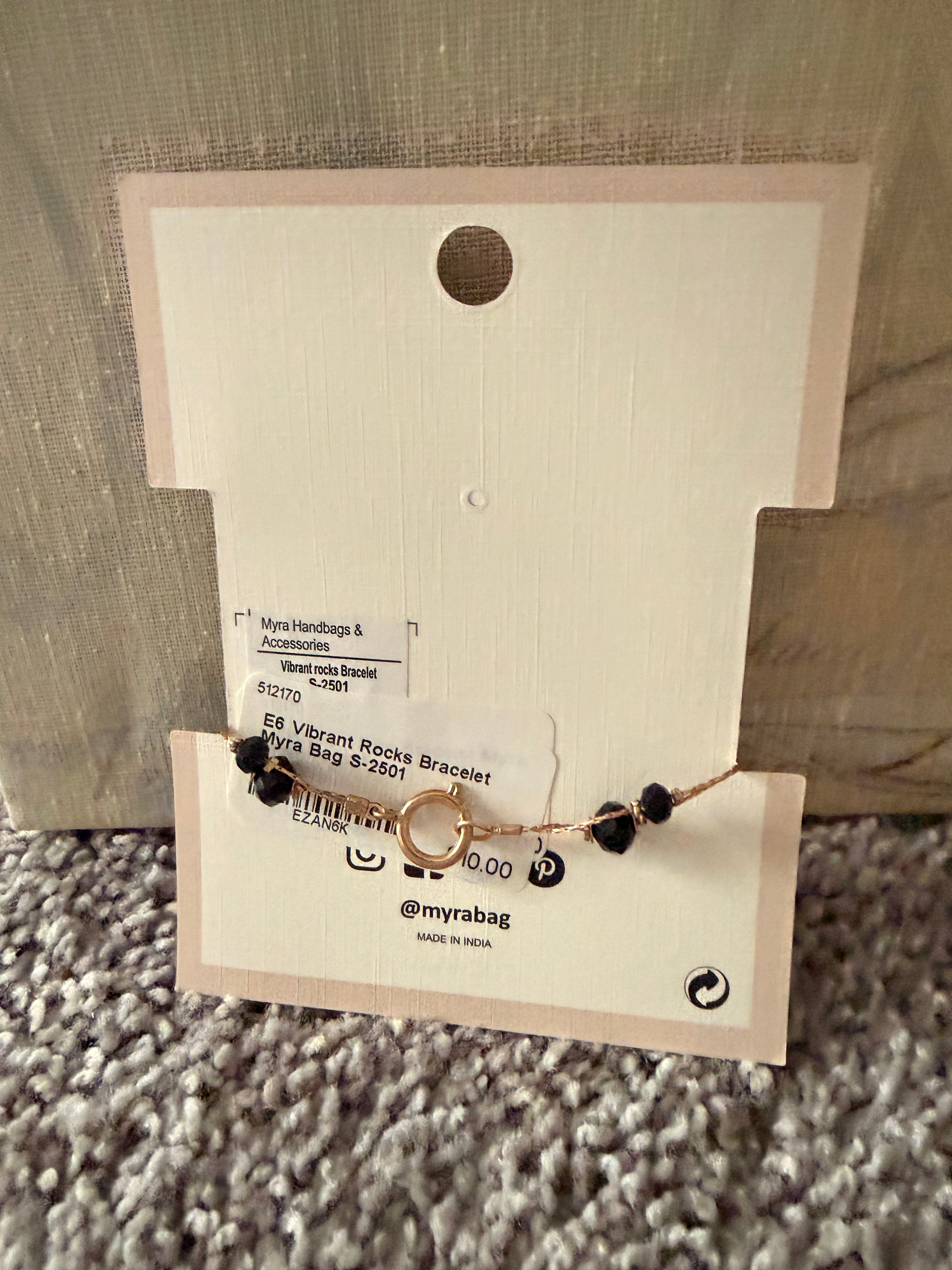 Vibrant Rocks Bracelet Myra Bag