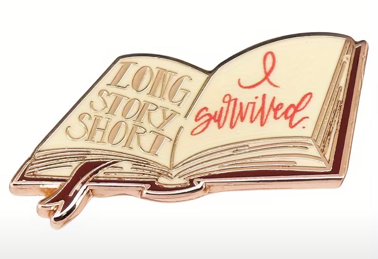 Long Story Short I Survived Taylor Swift Pin / Brooch