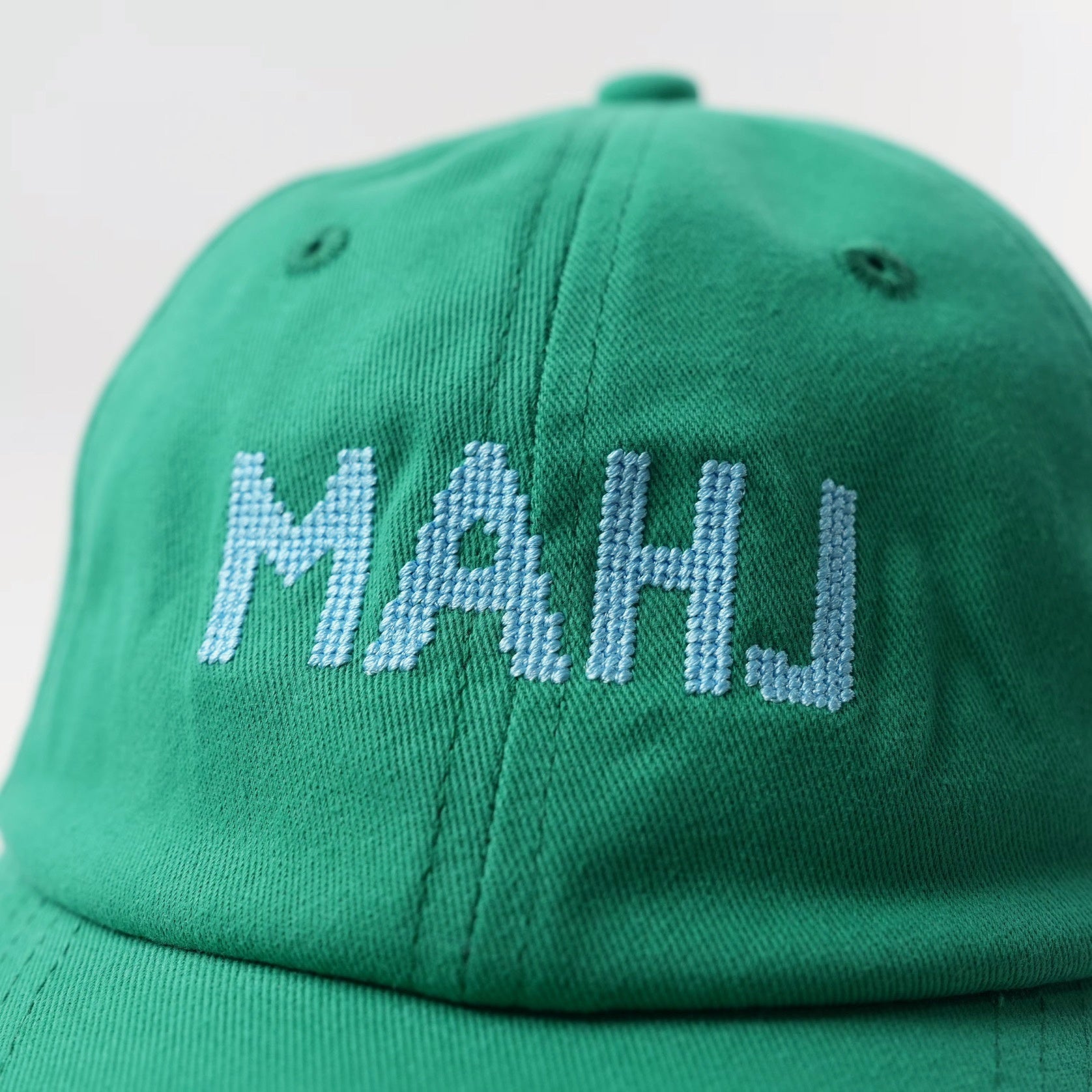 MAHJ Needlepoint Hat