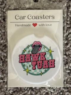 Hawk Tuah Car Coaster