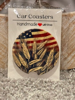 American Wheat Car Coaster