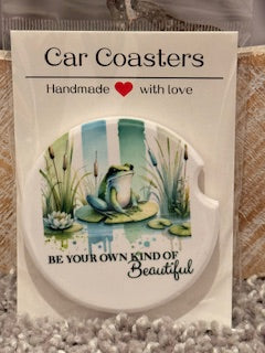 Own Kind of Beautiful Ceramic Car Coaster
