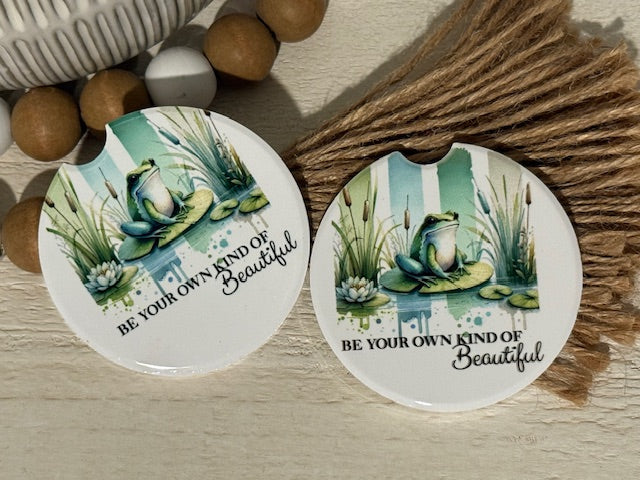 Own Kind of Beautiful Ceramic Car Coaster