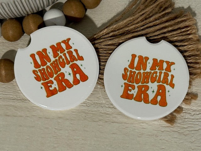 In My Showgirl ERA & Lock Ceramic Car Coaster