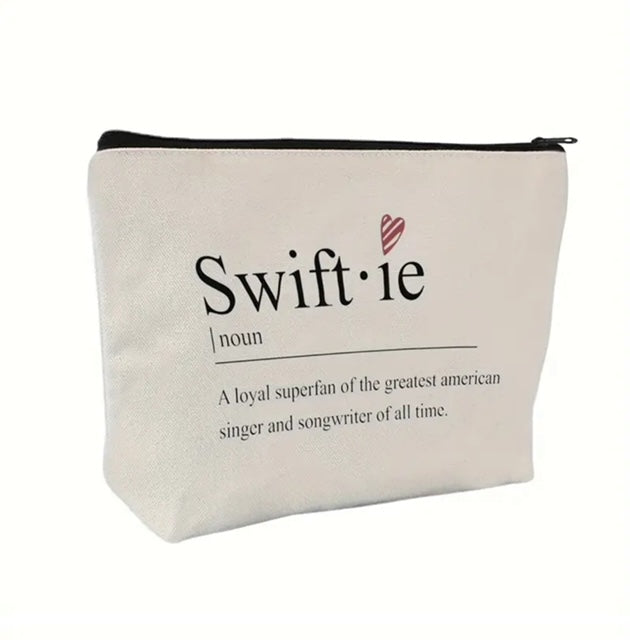 Swiftie Definition - Taylor Swift Canvas Makeup / Cosmetic Bag
