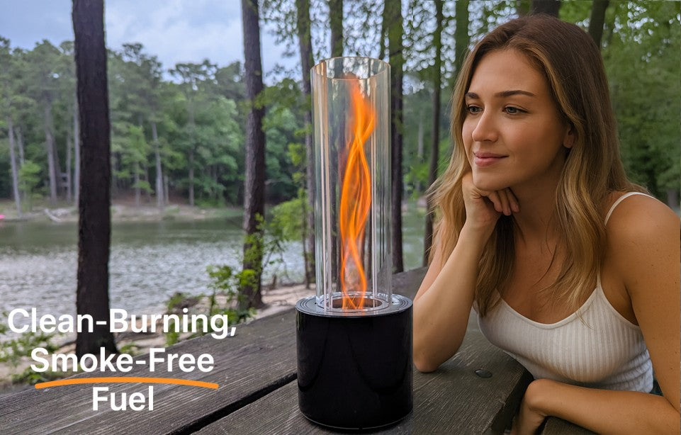 Twisted Flames Tabletop Fire Pit