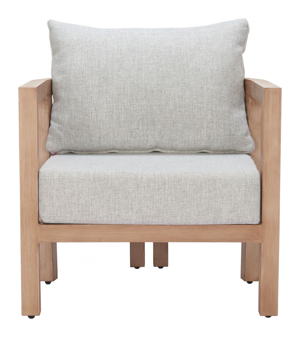Leto Olefin Fabric Outdoor Armchair