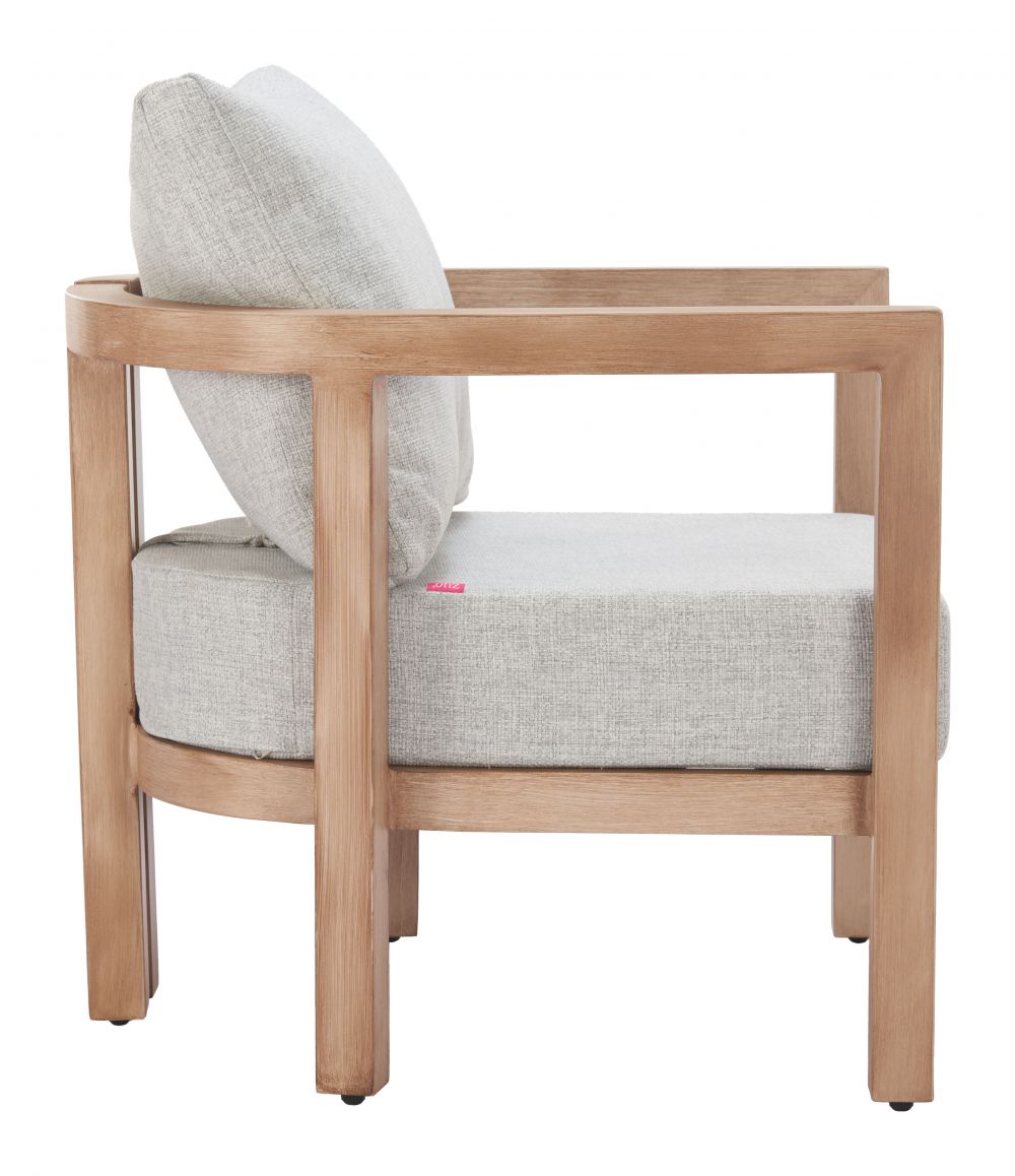 Leto Olefin Fabric Outdoor Armchair