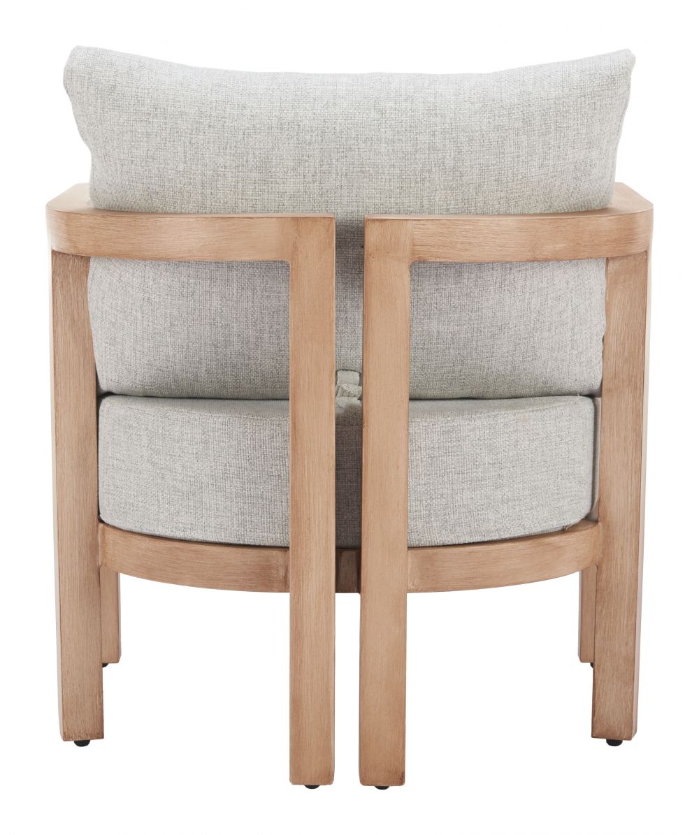 Leto Olefin Fabric Outdoor Armchair