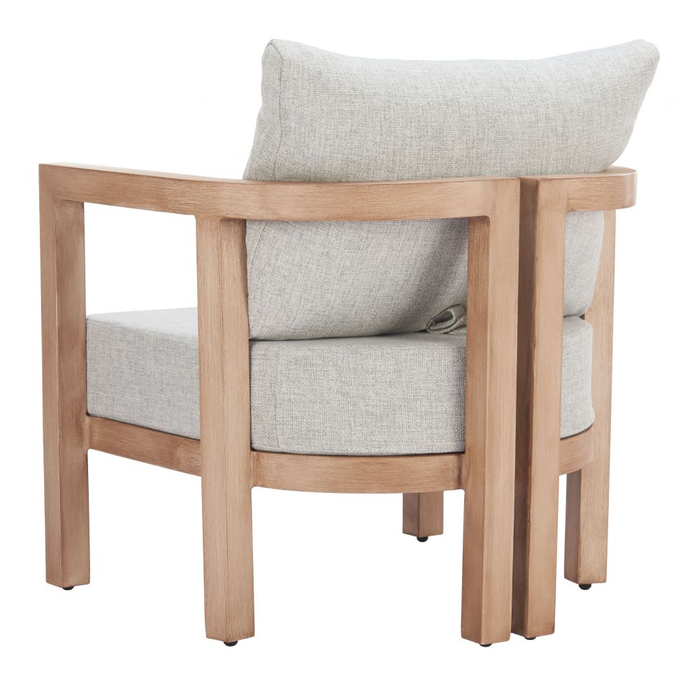 Leto Olefin Fabric Outdoor Armchair