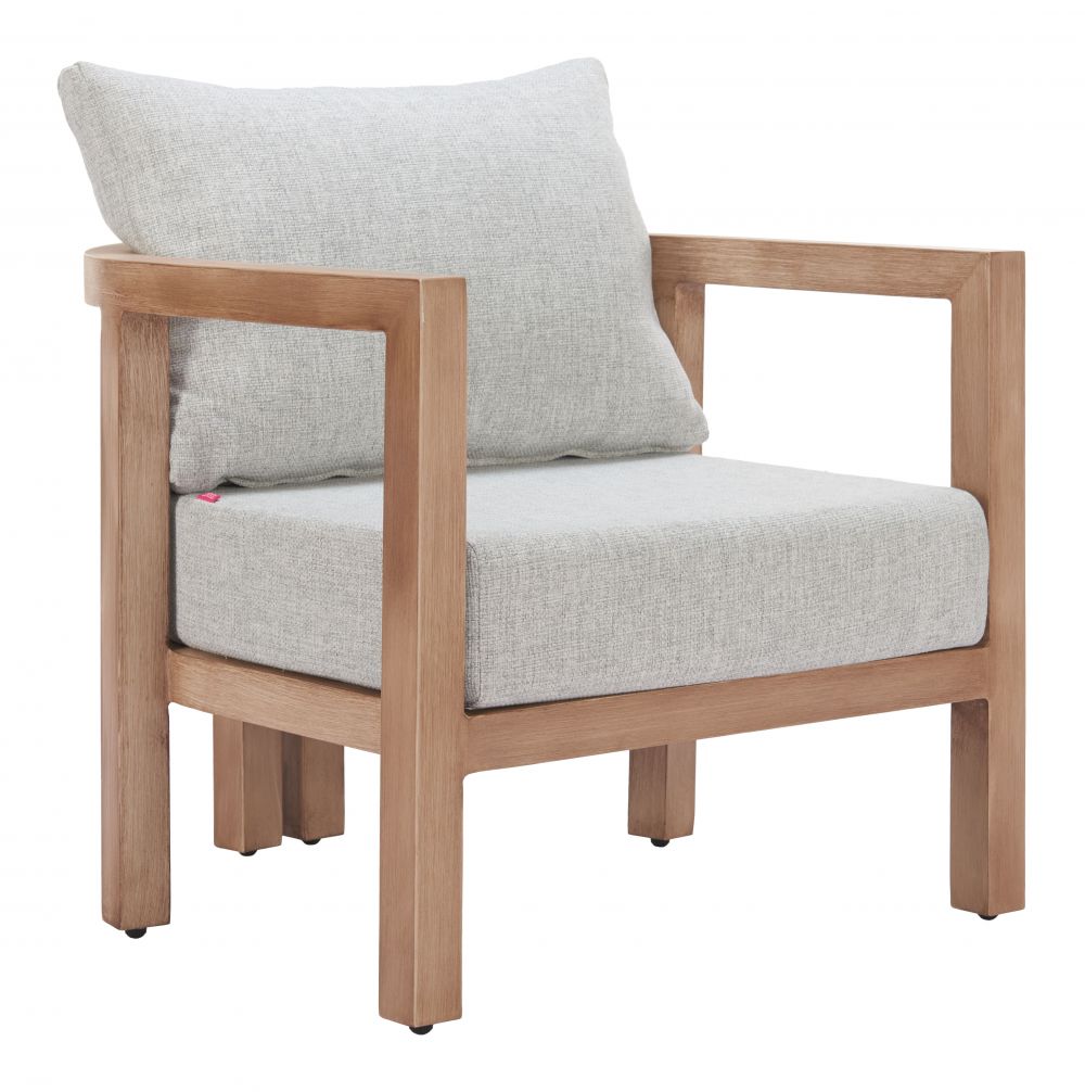 Leto Olefin Fabric Outdoor Armchair