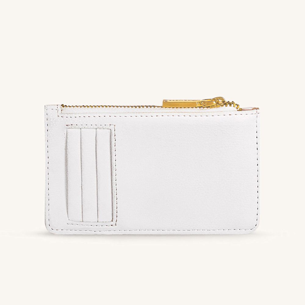 Mira & Moss Ruby Card Wallet - Ivory
