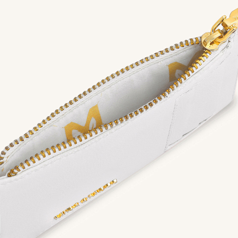 Mira & Moss Ruby Card Wallet - Ivory