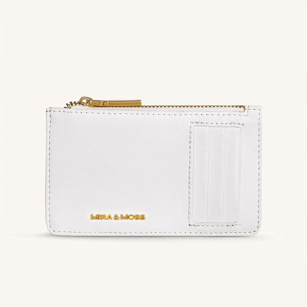 Mira & Moss Ruby Card Wallet - Ivory