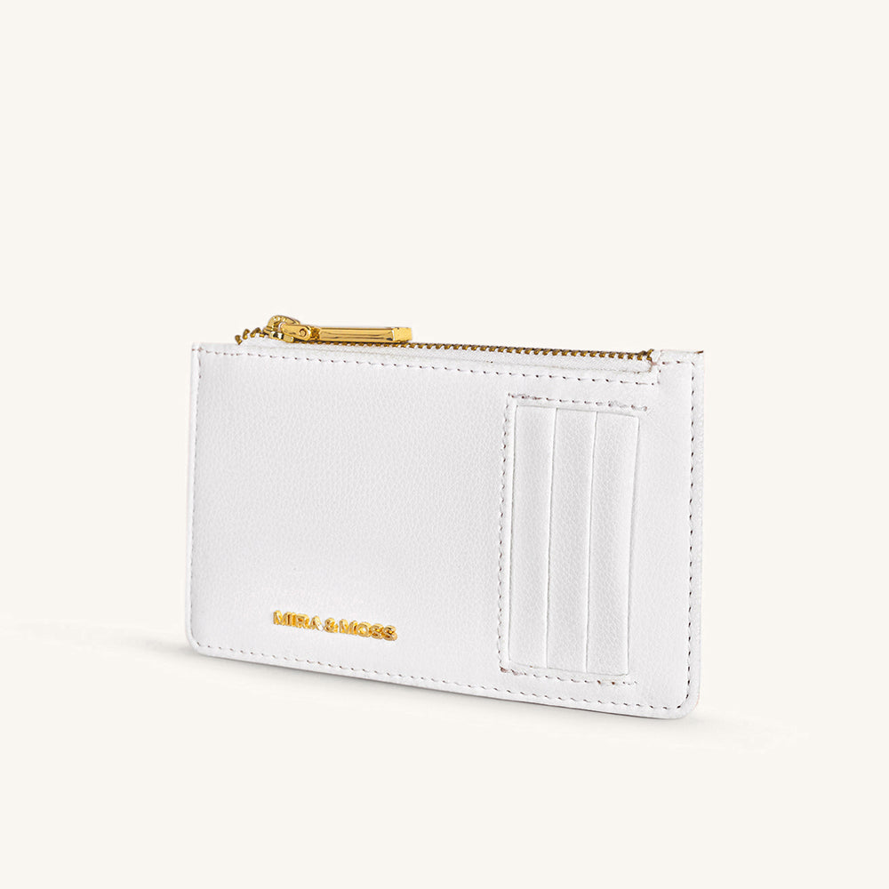 Mira & Moss Ruby Card Wallet - Ivory