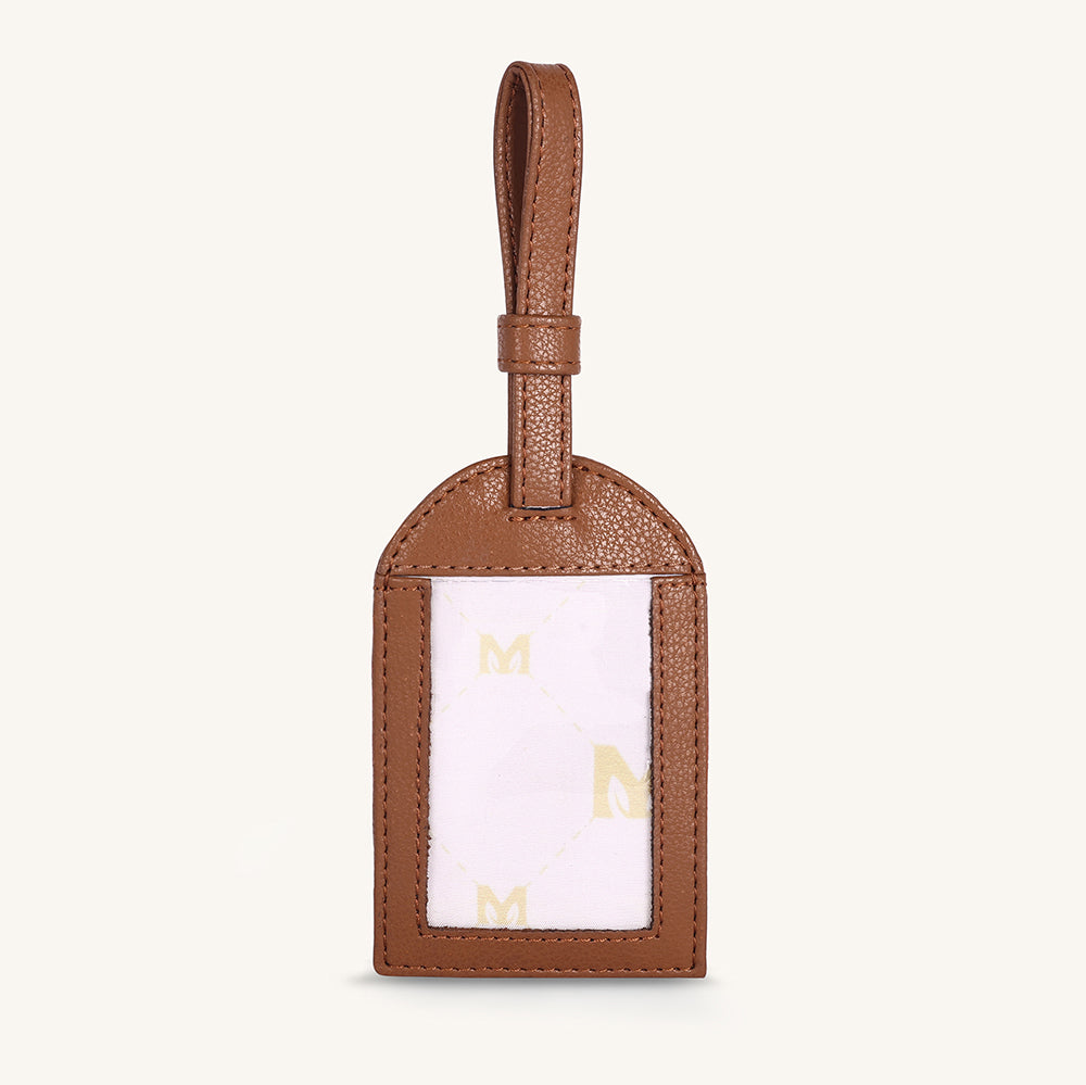 Mira & Moss Alexis Travel Tag - Tan
