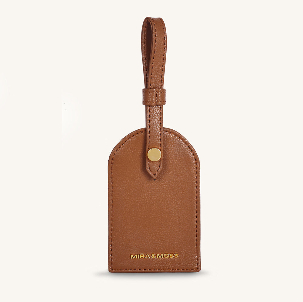 Mira & Moss Alexis Travel Tag - Tan