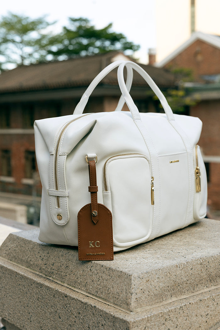 Mira & Moss Alexis Travel Tag - Tan